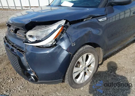 2016 Kia Soul + from USA, damaged, VIN KNDJP3A55G7255644